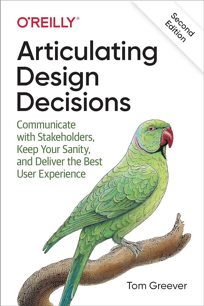 Articulating Design Decisions – Tom Greever