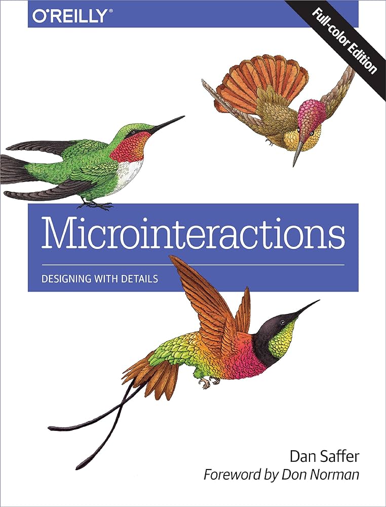 Microinteractions – Dan Saffer